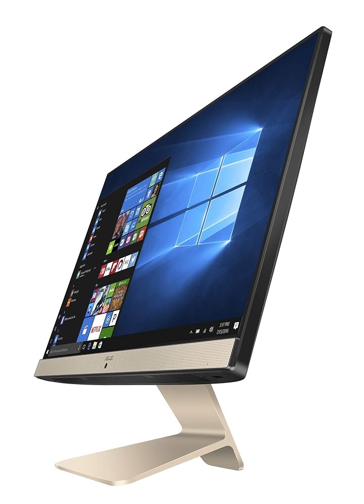 ASUS Vivo AIO V222FA 一体型デスクトップパソコン 21.5型 ASUS、7mmの狭額ベゼルを採用した21.5型液晶一体型PC「Vivo AiO